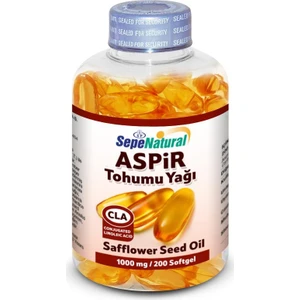 Sepe Natural Spn Aspir Tohumu Yağı 200 Softgel X 1000 Mg | Cla