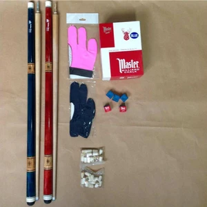 Süper Star Bilardo Salon Istakası+ Eldiven+Tebeşir+Uç