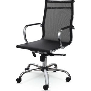 Mezura Ofis Air Chrome Çalışma Koltuğu