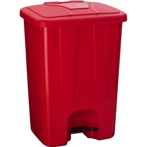 Köşeli Pedallı Çöp Konteyneri 65 Lt. 4260