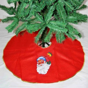 Noname Noel Babalı Kırmızı Keçe Yılbaşı Çam Ağacı Altı Örtüsü