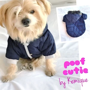 Lacivert Poof Cutıe By Kemique 
Köpek Mont