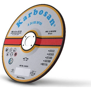 Metal (Nk) Taşlama Diski 180X6.4X22.23 (10'Lu)