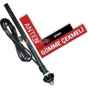 Anten Gömme Çekmeli Siyah