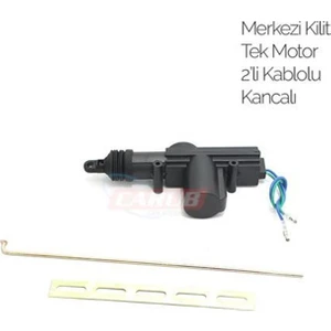 Merkezi Kilit Tek Motor 2'li Kablolu Kancalı