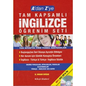 A'Dan Z'Ye Tam Kapsamlı İngilizce Öğrenim Seti - B.Orhan Doğan