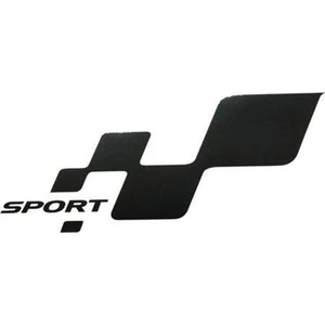 Ozy Sport Damalı Yazı Araba Oto Sticker (7Cm * 13,5Cm) 1 Takım 2 Adet