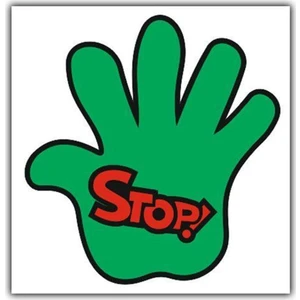 Ozy Stop Yazı Araba Oto Sticker ( 10Cm * 10,5Cm )
