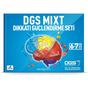 Adeda Yayıncılık Dikkati Güçlendirme Seti Mixt 6-7 Yaş - Osman Abalı