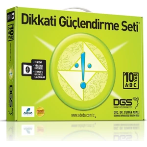 Adeda Yayıncılık Dikkati Güçlendirme Seti ~ 4. Sınıf - 10 Yaş - Osman Abalı