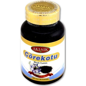Çörekotu 1000 mg x 60 Yağı Yumuşak Kapsül   
