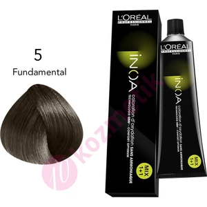 L'Oréal Professionnel İnoa Amonyaksız Saç Boyası No: 5 Fundamental 60Ml.