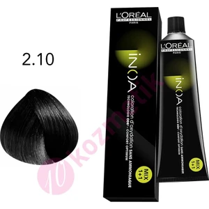 L'Oréal Professionnel İnoa Amonyaksız Saç Boyası No: 2.10 60Ml.