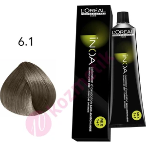 L'Oréal Professionnel İnoa Amonyaksız Saç Boyası No: 6.1 60Ml.