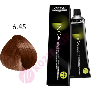 L'Oréal Professionnel İnoa Amonyaksız Saç Boyası No: 6.45 60Ml.