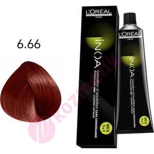 L'Oréal Professionnel İnoa Amonyaksız Saç Boyası No: C6.66 60Ml.