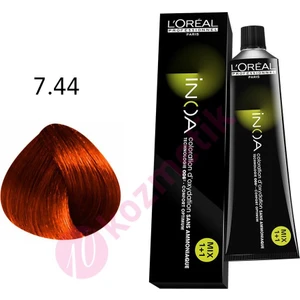 L'Oréal Professionnel İnoa Amonyaksız Saç Boyası No: 7.44 60Ml.