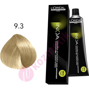 L'Oréal Professionnel İnoa Amonyaksız Saç Boyası No: 9.3 60Ml.