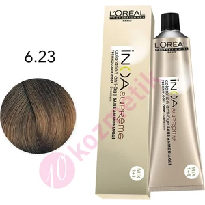 L'Oréal Professionnel İnoa Supreme 6.23 Koyu Kumral İrize Dore Amonyaksız Saç Boyası 60Ml