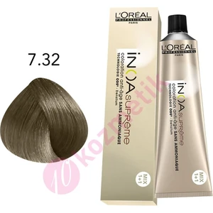L'Oréal Professionnel İnoa Supreme 7.32 Kumral Dore İrize Amonyaksız Saç Boyası 60Ml