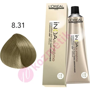 L'Oréal Professionnel İnoa Supreme 8.31 Koyu Sarı Dore Küllü Amonyaksız Saç Boyası 60Ml