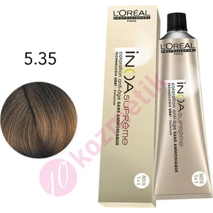 L'Oréal Professionnel İnoa Supreme 5.35 Açık Kestane Dore Akaju Amonyaksız Saç Boyası 60Ml