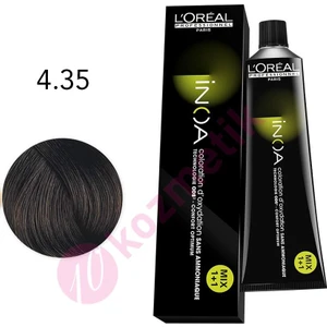 L'Oréal Professionnel İnoa Amonyaksız Saç Boyası No: 4.35 60Ml.