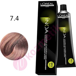 L'Oréal Professionnel İnoa Amonyaksız Saç Boyası No: 7.4 60Ml.