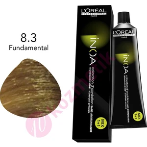 L'Oréal Professionnel İnoa Amonyaksız Saç Boyası No: 8.3 Fundamental 60Ml.