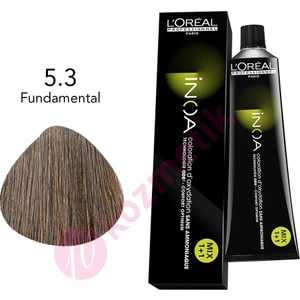 L'Oréal Professionnel İnoa Amonyaksız Saç Boyası No: 5.3 Fundamental 60Ml