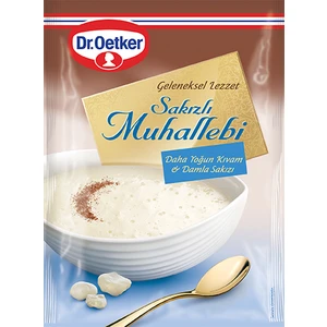 Dr. Oetker Türk Tatlısı Sakızlı Muhallebi 165 gr