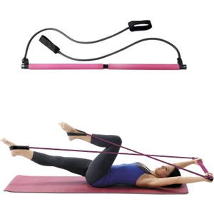 Squat Pilates Jimnastik Egzersiz Çubuğu Portable Studio Squat Barı