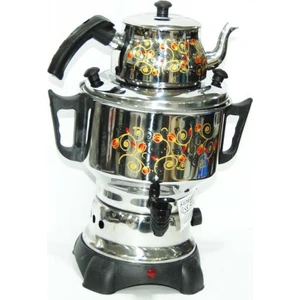 Elektrikli Desenli Semaver - Çay Makinasi - Çaycı 4,5 Lt