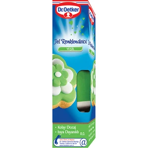 Dr.Oetker Yeşil Jel Renklendirici 10 gr