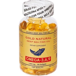 Gold Naturel Omega 3-6-9 100 Soft Jel