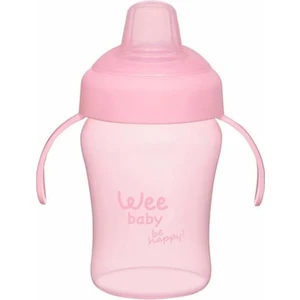 Wee Baby Colurful Akıtmaz Kulplu Antikolik Bardak 240 ml 775 Pembe