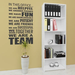 Nur Mobilya Arkalıklı Kitaplık