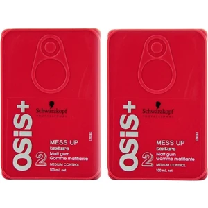 2 Mess Up Texture Matt Gum Medium Control Saç Şekillendirici Avantajlı Paket 100 ml x 2 Adet