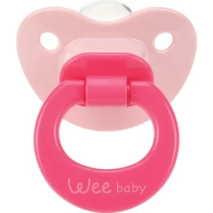 Wee Baby Damaklı Emzik-Pembe 0-6 Ay
