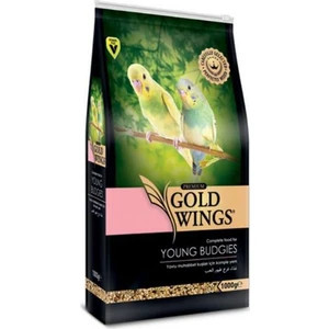 Gold Wings Premium Yavru Muhabbet Kuşu Yemi 1Kg 5'Li Paket