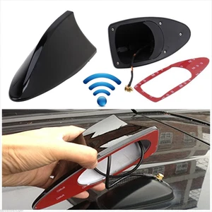 Ptn Bmw Tip Elektirikli Balina Shark Tipi Anten M3 Parlak Siyah