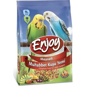 Meyveli Muhabbet Kuşu Yemi 999 gr Vitamin ve Mineral İçeren Doğal İçerik