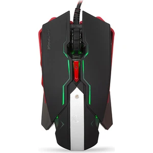 Smx-R8 Usb Siyah 6D 7 Farklı Led Adınlatma Makrolu Oyuncu Mouse