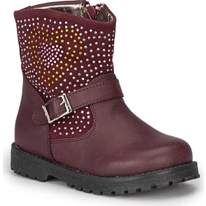Pink Step Rozy-2 Bordo Kız Çocuk Bot