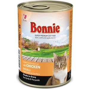 Soslu Tavuklu Kedi Konservesi 400 gr 12 ADET