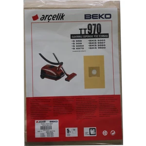S 950 Elektrikli Süpürge Uyumlu Kağıt Toz Torbası