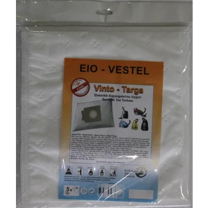 Vinto Elektrikli Süpürgeye Uygun Sentetik Toz Torbası