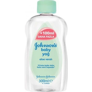 JOHNSONS BABY VÜCUT BEBEK BAKIM YAĞI ALOE VERA 300 ML