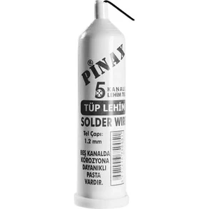 Tüp Lehim Teli 5 Kanallı 1.2Mm Pinax Tüp Lehim Teli 5 Kanallı 1.2Mm