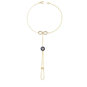 Altın  Sonsuzluk Nazar Taşlı  Şahmeran